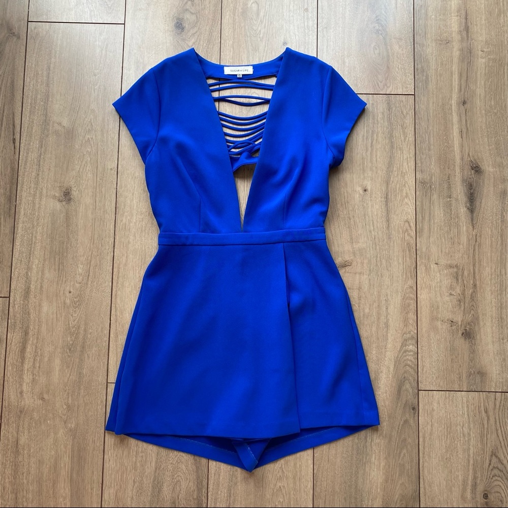 Sugar Lips Romper/Skort